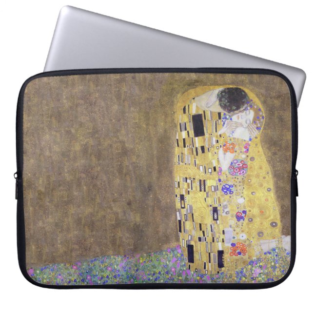Kyssen av Gustav Klimt 1 Laptop Fodral (Framsidan)