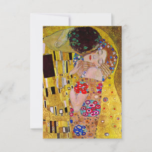Kyssen av Gustav Klimt, Flyttmeddelande Meddelande