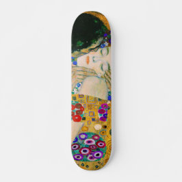 Kyssen av Gustav Klimt Mini Skateboard Bräda 18,5 Cm