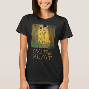Kyssen av Gustav Klimt, Vintage Art Nouveau T Shirt