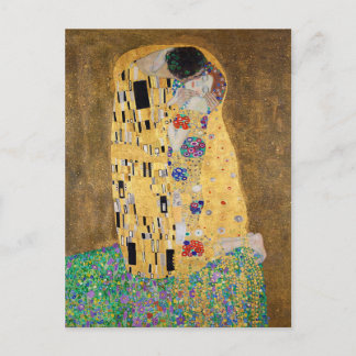 Kyssen av Gustav Klimt Vykort