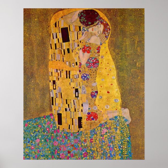 Kyssen av Klimt Poster (Framsidan)