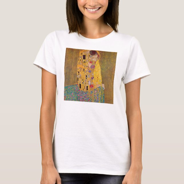 Kyssen av Klimt T Shirt (Framsida)