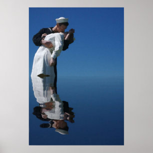 Kyssen för världskrig II Poster