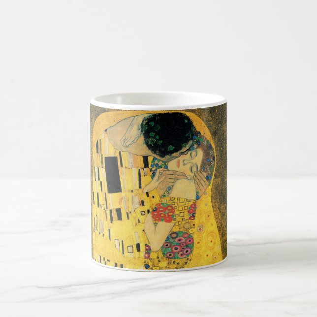 Kyssen - Gustav Klimt Kaffemugg (Center)
