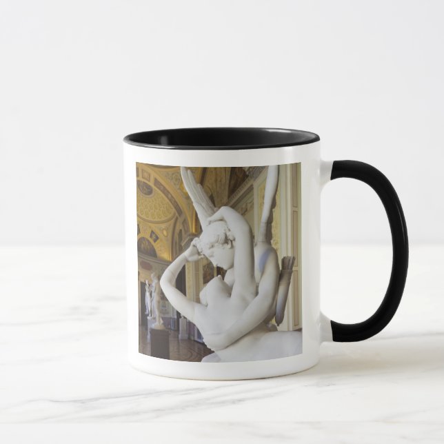 Kyssen mellan Cupid och Psyche, av Antonio Canova Mugg (Höger)