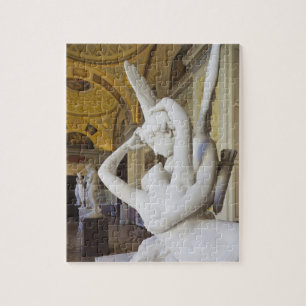 Kyssen mellan Cupid och Psyche, av Antonio Canova Pussel