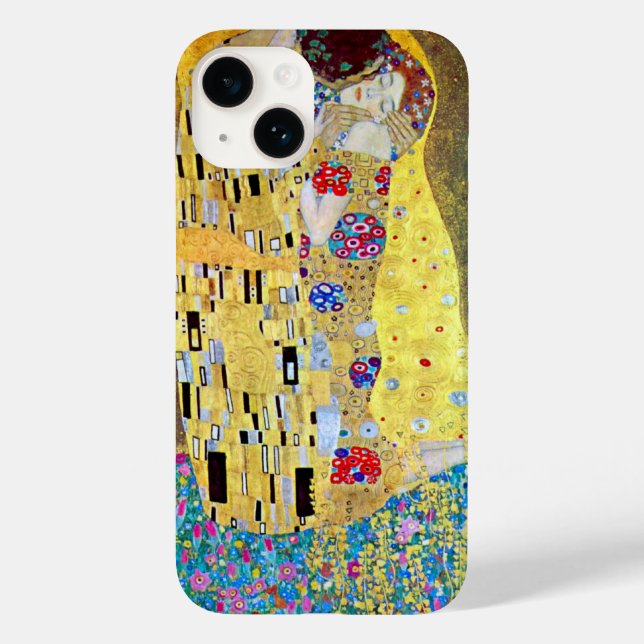 Kyssen (originalt Der Kuss) av Gustav Klimt (Baksida)