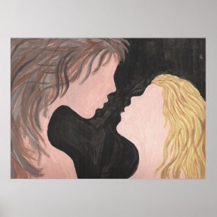 Kyssen Poster