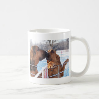 Kyssen - spårhund kaffemugg