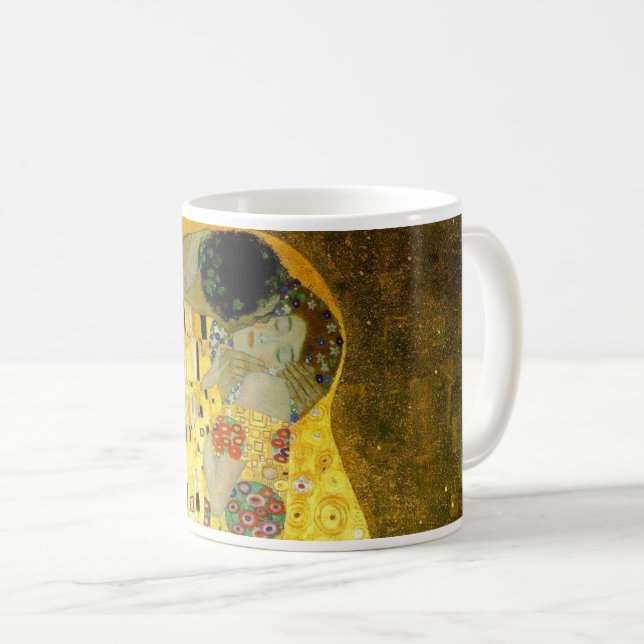 Kyssen vid Klimt Kaffemugg (Framsida höger)