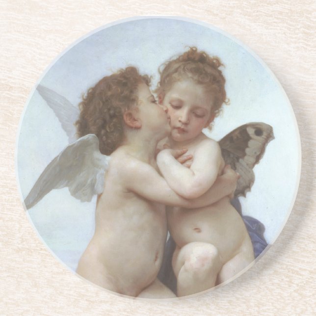 Kyssen, William-Adolphe Bouguereau Underlägg (Framsidan)