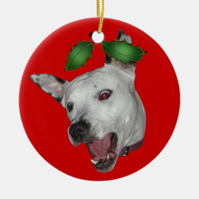 KyssFacemauler prydnad Julgransprydnad Keramik (Framsidan)