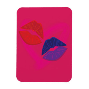 Kyssmärken Magnet