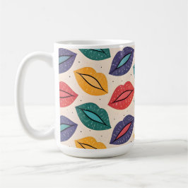 Kyssmönster Kaffemugg