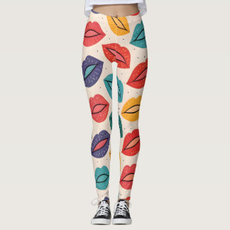 Kyssmönster Leggings