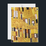 Kyssmönstret av Gustav Klimt, Art Nouveau<br><div class="desc">Kyssen (mönsterdetalj) av Gustav Klimt är en vintage finkonst från den viktorianska eran, symbolism-målning. Denna detalj är från en kärleks- och romantikmålning som visar ett romantiskt par i olika nyanser av guld, symboler och mönster, som delar en kyss mot en bronsbakgrund. Om konstnären: Gustav Klimt (1862-1918) var en österrikisk symbolistisk...</div>