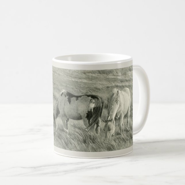 Kysst av solmuggen kaffemugg (Framsida höger)