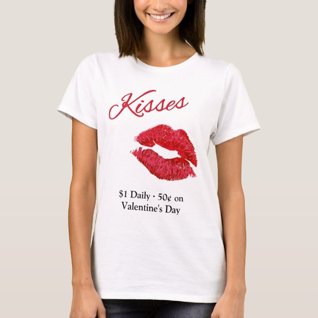 KyssT-tröja Tee Shirt (Framsida)