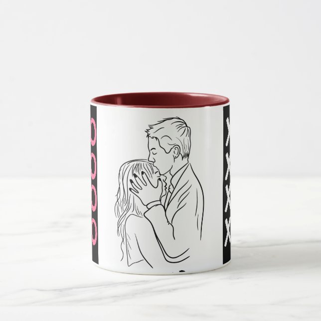 Kysstdagen - XOXO Mugg (Center)