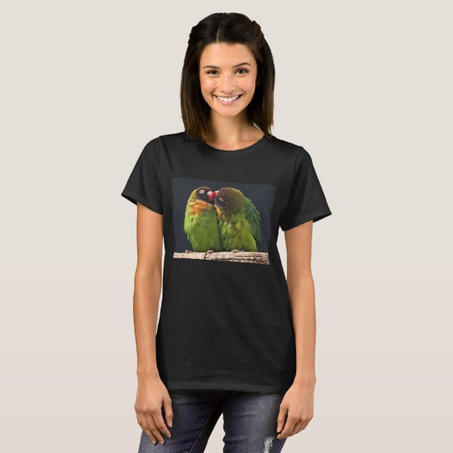 Kysströja för dvärgparakit t-shirt (Hel framsida)