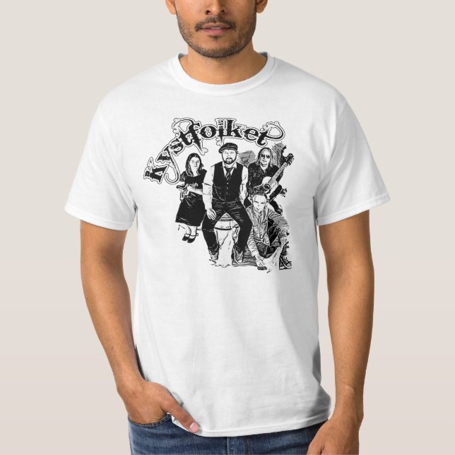 Kystfolket t-skjorte tee (Framsida)