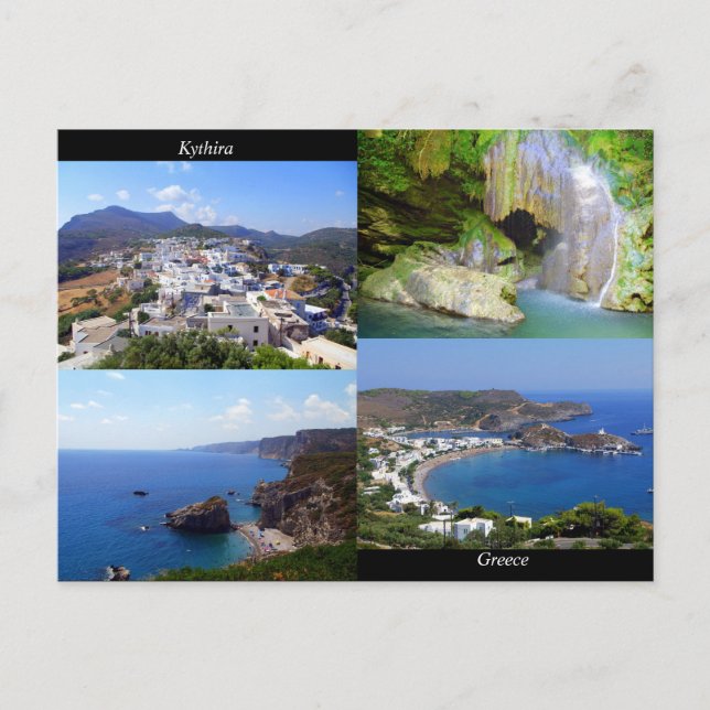 Kythira - Grekland Vykort (Framsida)