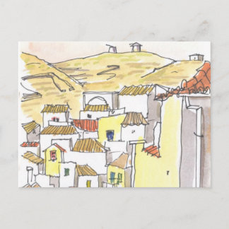 Kythnos Greece Postcard Vykort