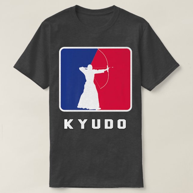 Kyudo Kyujutsu Archery Samurai Japan Bow (2) T Shirt (Design framsida)