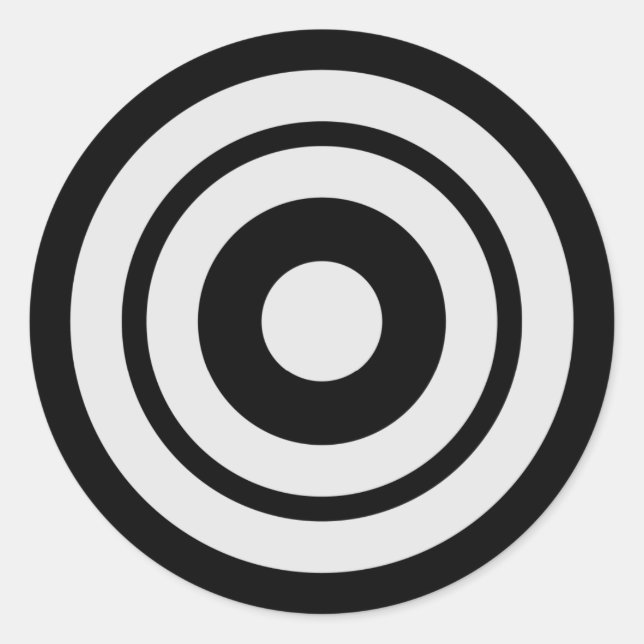 Kyudo Runt Klistermärke (Framsida)