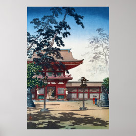 Kyushu Hakozaki Hachimangu Shrine av Tsuchiya Koit Poster