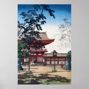 Kyushu Hakozaki Hachimangu Shrine av Tsuchiya Koit Poster