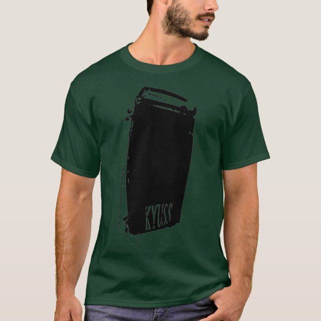 kyuss amp pojke flicka t shirt (Framsida)