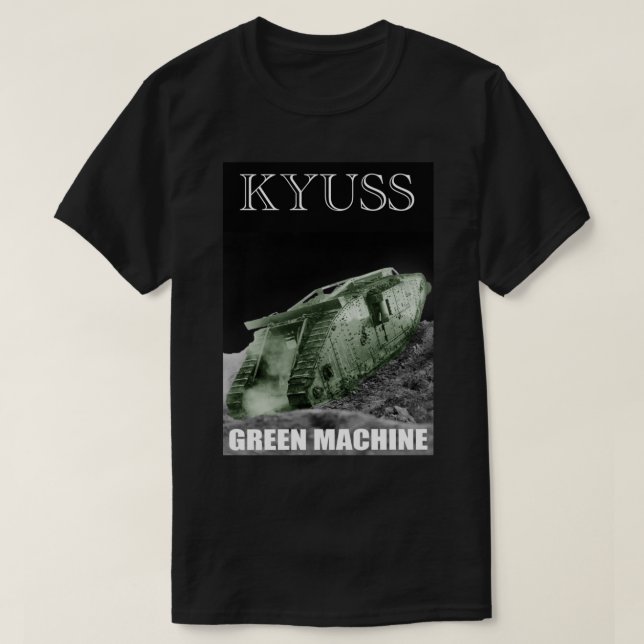 Kyuss Green machine   T Shirt (Design framsida)
