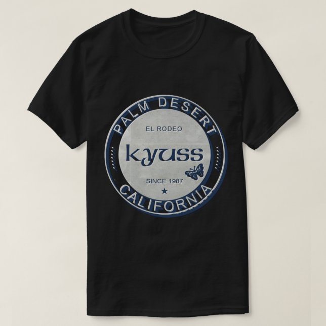 Kyuss - Handflatan Desert T Shirt (Design framsida)
