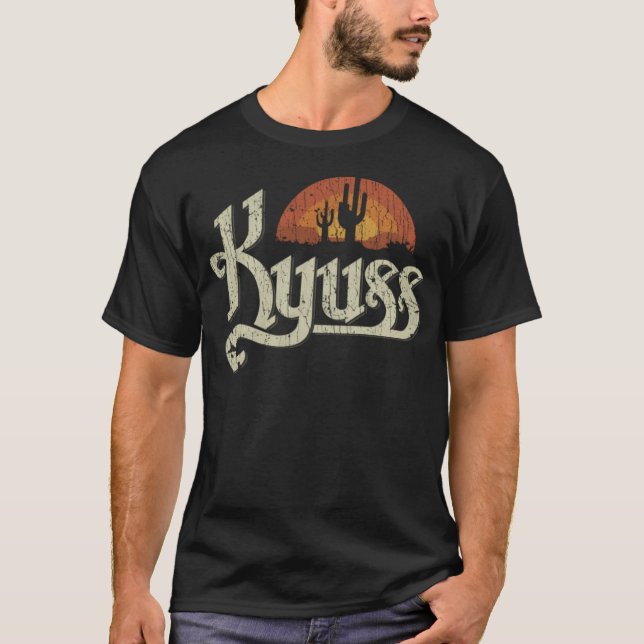 Kyuss Sunset 1987 T Shirt (Framsida)
