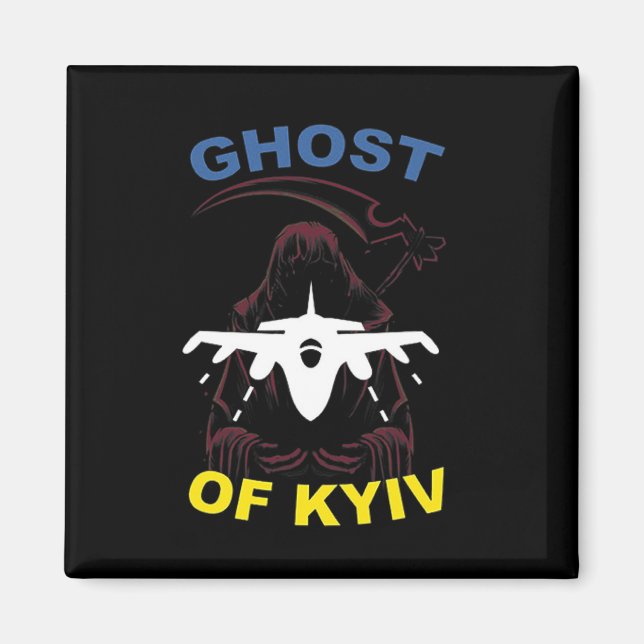 Kyvskräken Jag Står Med Ukraina Magnet (Framsidan)