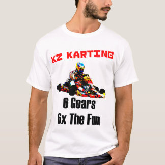 KZ Karting - 6 utrustar 6x roligten Tee Shirt