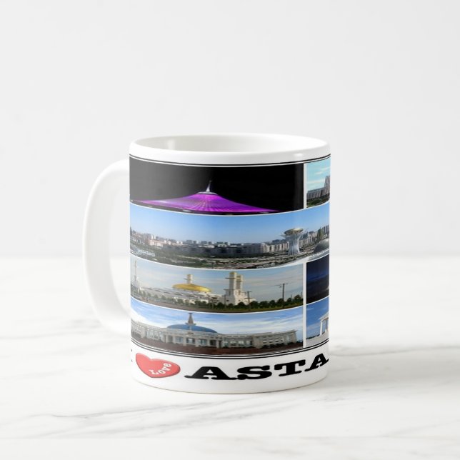 KZ Kazakstan - Astana - Kaffemugg (Framsida vänster)