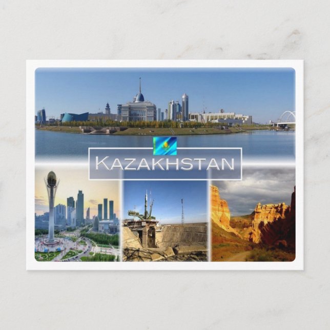 KZ Kazakstan - Astana - Vykort (Framsida)