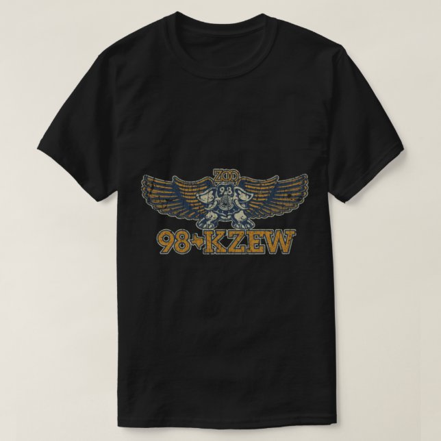 KZEW 98 Dallas 1973 T-Shirt (Design framsida)