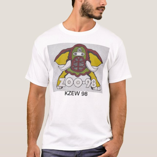 KZEW 98 Elephant T Shirt (Framsida)