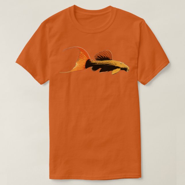 L024 Pleco T Shirt (Design framsida)