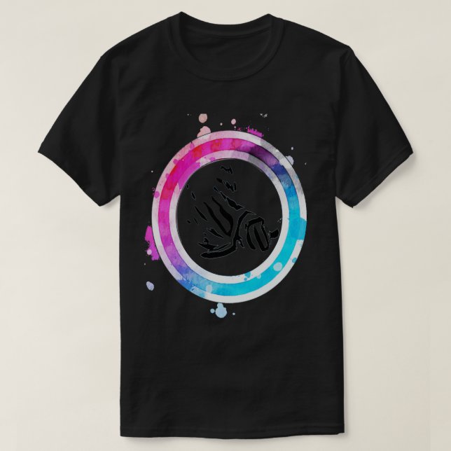 L046 Zebra Pleco 1 T Shirt (Design framsida)