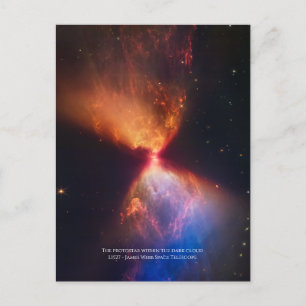 L1527 och Protostar - James Webb Space Telescope Vykort