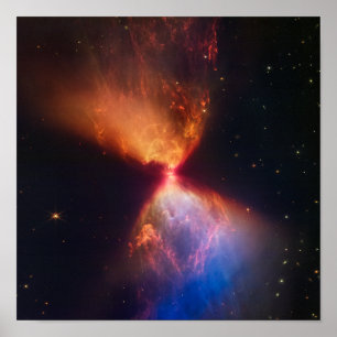 L1527 och Protostar James Webb Telescope Poster