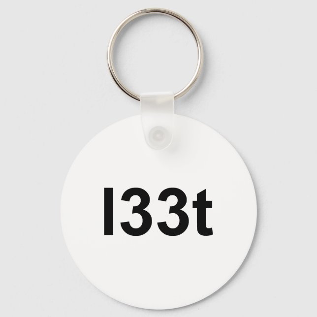 l33 t nyckelring (Framsida)