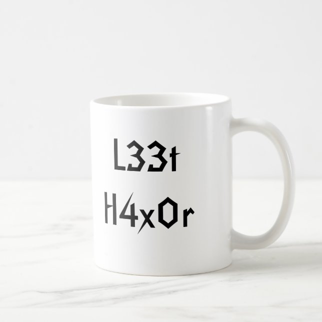 L33t H4x0r, L33t H4x0r Kaffemugg (Höger)
