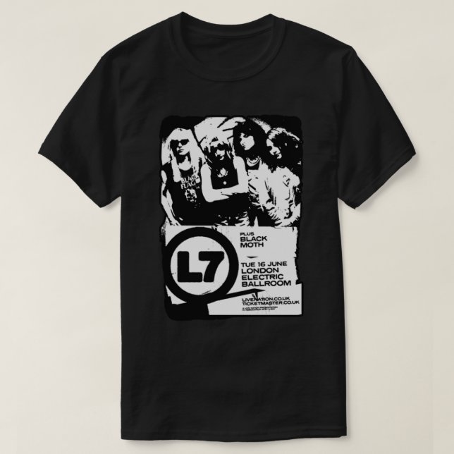 L7 Best Art Essential T-Shirt (Design framsida)