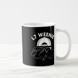 L7 Weenie Loser Händer Funny 90s Baseball Softball Kaffemugg